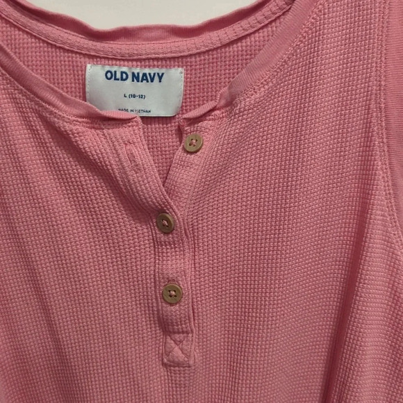 Girls sleeveless waffle-knit romper - Picture 2 of 4